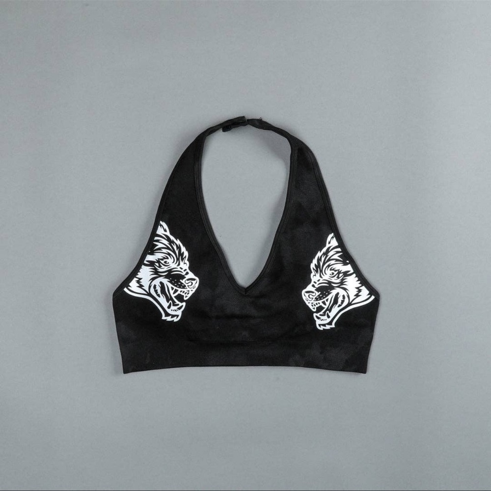SOLD - DarcSport Dual Everson Seamless Halter Bra L - Picture 5 of 8